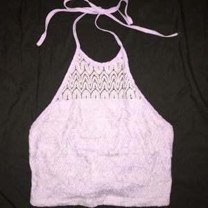 Lavender halter top